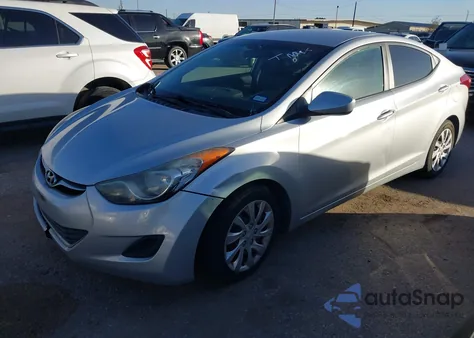 2013 Hyundai Elantra Gls из США, поврежденный, VIN 5NPDH4AE6DH221719